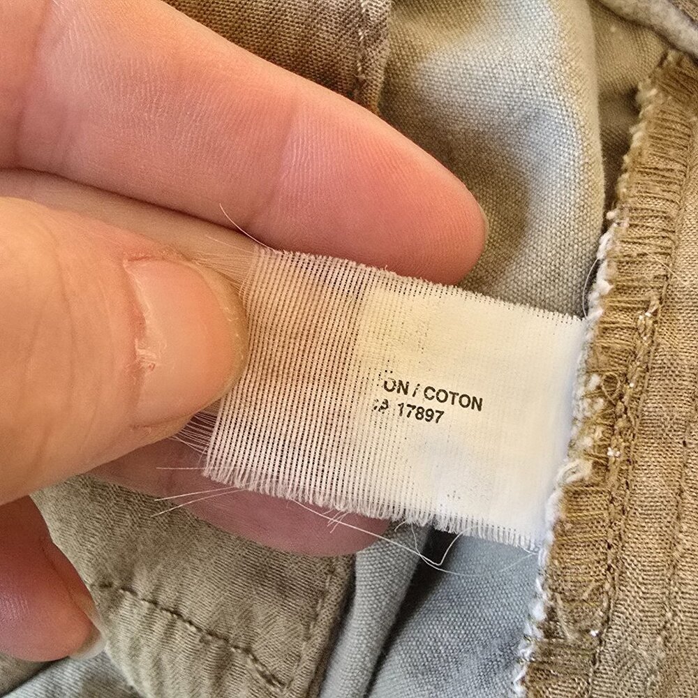 Gap Khaki Skirt Womens Size 12 Tan School Girl Light Academia Casual Minimalist - Picture 9 of 10